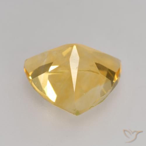 Citrine Doré vif naturelle Trillion, 2.14 ct, VVS-VS