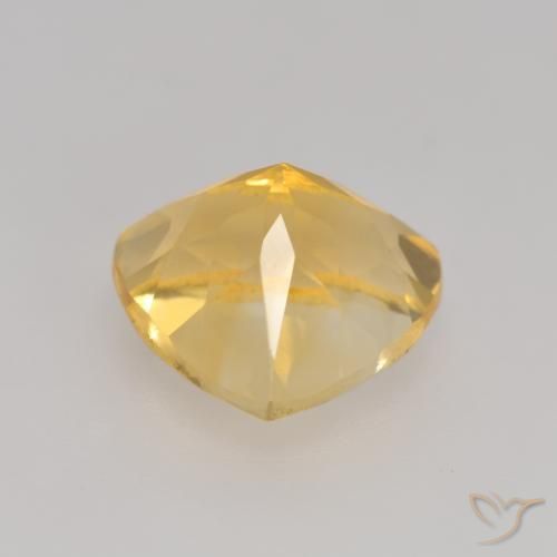 Citrine Doré vif naturelle Trillion, 2.29 ct, VVS-VS