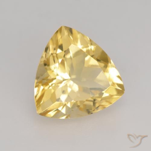 Citrine Or naturelle Trillion, 2.34 ct, VVS-VS