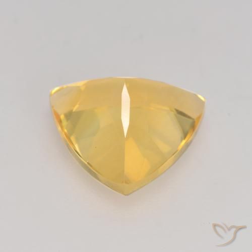 Citrine Or moyen naturelle Trillion, 2.11 ct, VVS-VS