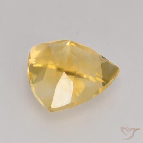 Citrine Or moyen naturelle Trillion, 2.35 ct, VVS-VS