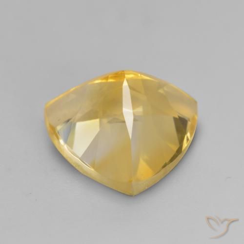 Citrine Doré moyen naturelle Trillion, 2.27 ct, VVS-VS