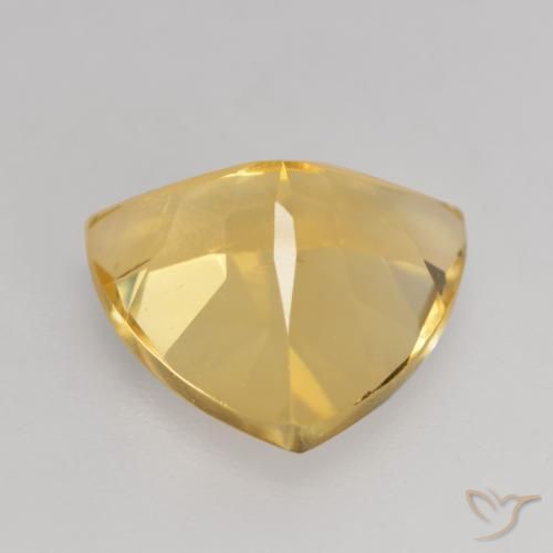 Citrine Or moyen naturelle Trillion, 2.18 ct, VVS-VS