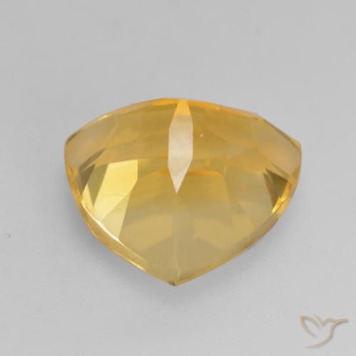 Citrine Doré vif naturelle Trillion, 2.38 ct, VVS-VS
