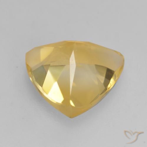Citrine Or moyen naturelle Trillion, 2.05 ct, VVS-VS