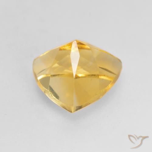 Citrine Or moyen naturelle Trillion, 1.17 ct, VVS-VS