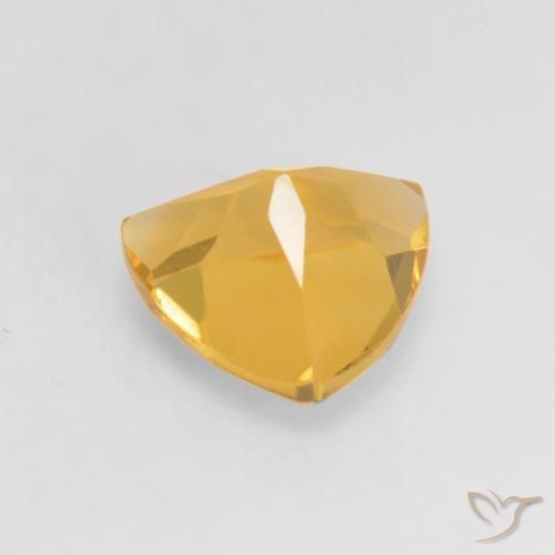 Citrine Or moyen naturelle Trillion, 1.14 ct, VVS-VS