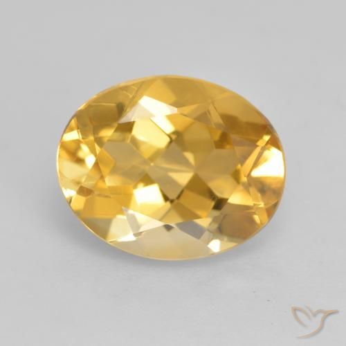 3.19ct Naturel Or Citrine, ovale, VVS-VS