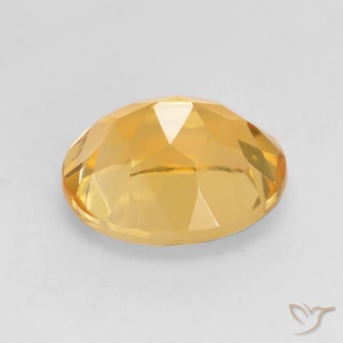 Citrine Doré moyen naturelle ovale, 3.79 ct, VVS-VS