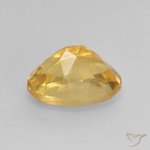 Citrine Orange Doré naturelle ovale, 2.02 ct, VVS-VS