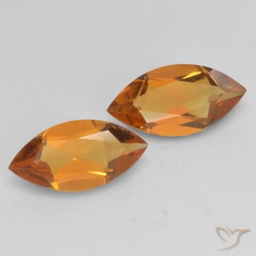 Shop natural 0.89ct Orange moyen Citrine gems, Marquise, from Brésil at GemSelect. In stock, global shipping!