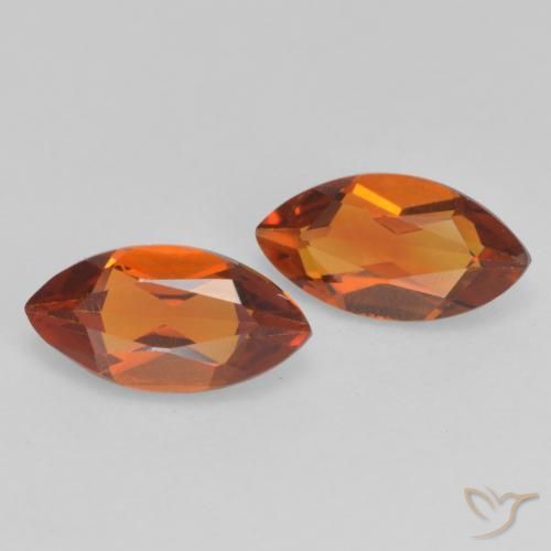 Shop natural 0.98ct Orange foncé Citrine gems, Marquise, from Brésil at GemSelect. In stock, global shipping!