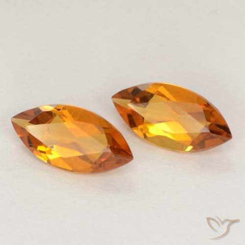 Shop natural 0.93ct Orange foncé Citrine gems, Marquise, from Brésil at GemSelect. In stock, global shipping!