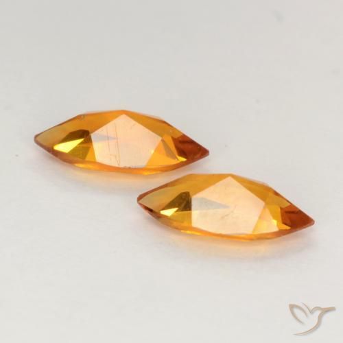 Shop natural 0.93ct Orange foncé Citrine gems, Marquise, from Brésil at GemSelect. In stock, global shipping!
