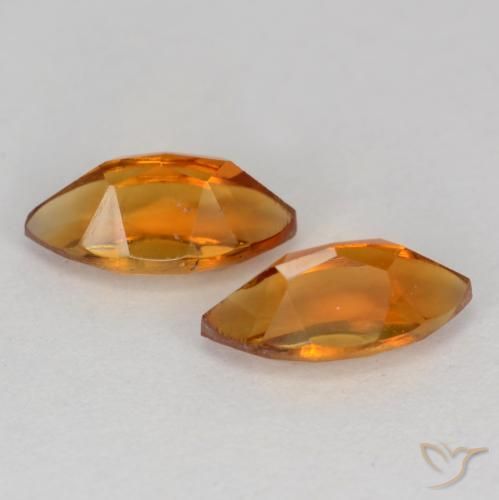 Shop natural 1.27ct Orange moyen Citrine gems, Marquise, from Brésil at GemSelect. In stock, global shipping!