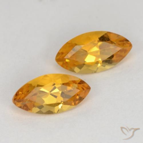 Shop natural 1.08ct Or orange foncé Citrine gems, Marquise, from Brésil at GemSelect. In stock, global shipping!