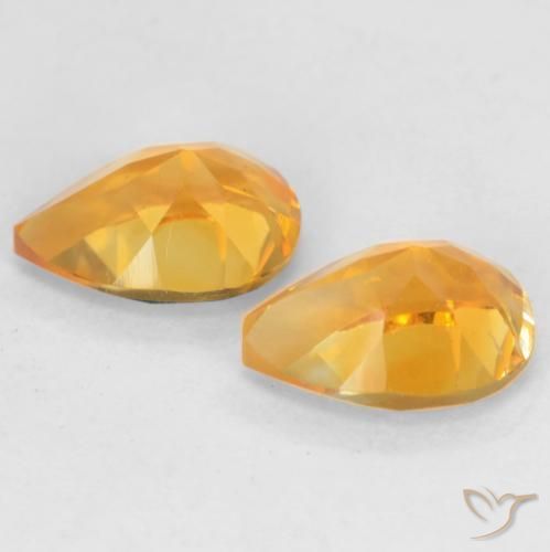 Shop natural 1.33ct Or orange foncé Citrine gems, En forme de poire, from Brésil at GemSelect. In stock, global shipping!