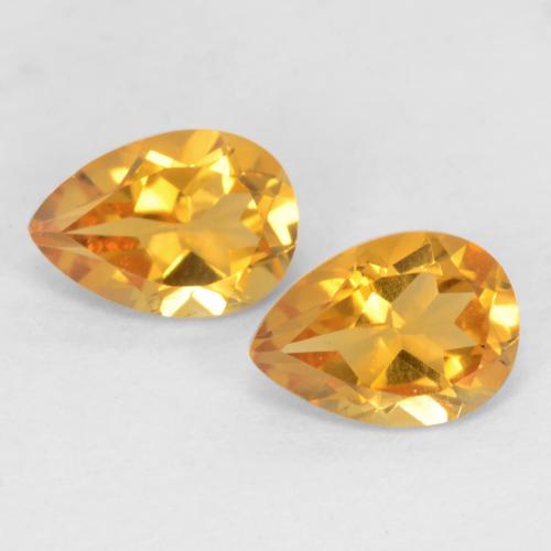 Achetez naturel 1,37ct doré citrine gems, en forme de poire, en provenance brésil chez gemselect. en stock, livraison internationale!