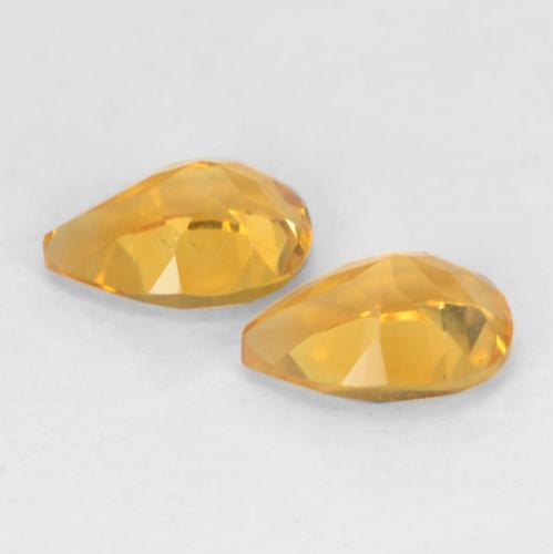Achetez naturel 1,37ct doré citrine gems, en forme de poire, en provenance brésil chez gemselect. en stock, livraison internationale!