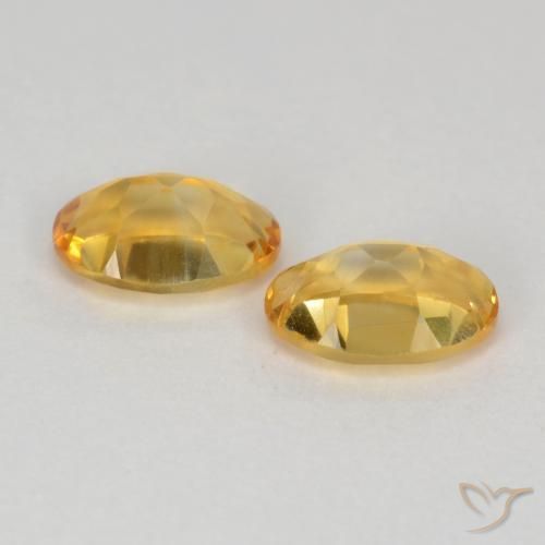 Shop natural 0.80ct Orange Doré Citrine gems, ovale, from Brésil at GemSelect. In stock, global shipping!