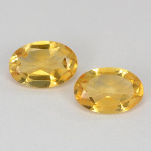 Achetez naturel 0,77ct doré citrine gems, coupe ovale, en provenance brésil chez gemselect. en stock, livraison internationale!