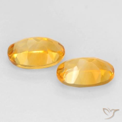 Shop natural 0.84ct Orange-or Citrine gems, ovale, from Brésil at GemSelect. In stock, global shipping!