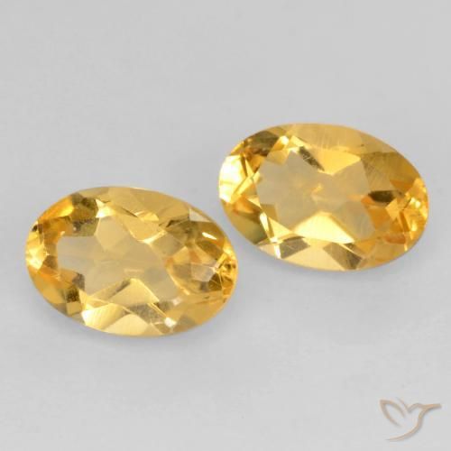 Shop natural 0.80ct Or moyen Citrine gems, ovale, from Brésil at GemSelect. In stock, global shipping!