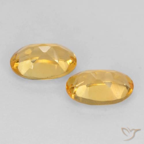 Shop natural 0.80ct Or moyen Citrine gems, ovale, from Brésil at GemSelect. In stock, global shipping!
