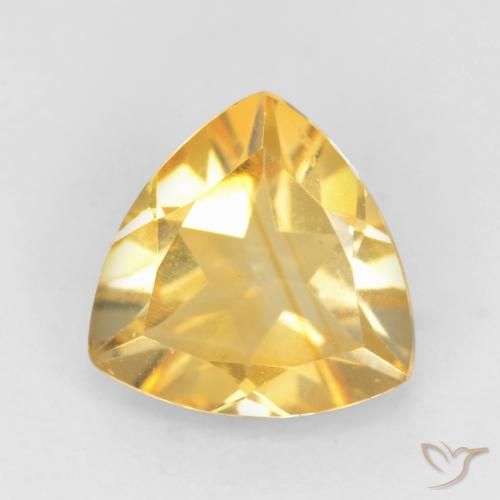 1.22ct Naturel Or Citrine, Trillion, VVS-VS
