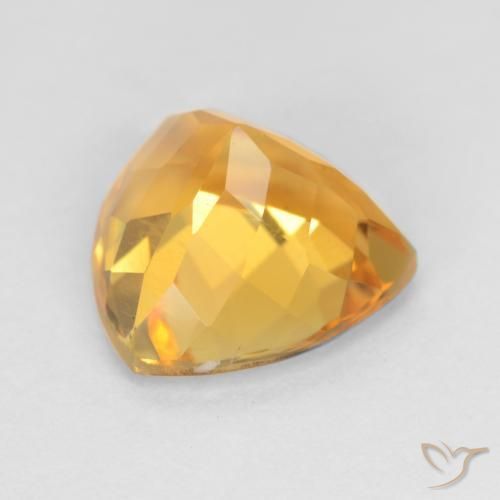 Citrine Doré moyen naturelle Trillion, 2.48 ct, VS