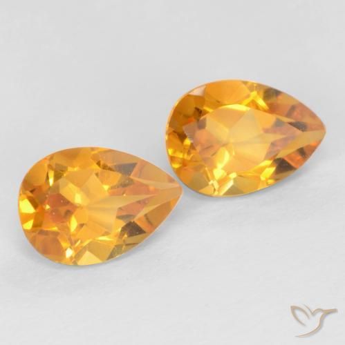 Shop natural 1.39ct Or orange foncé Citrine gems, En forme de poire, from Brésil at GemSelect. In stock, global shipping!