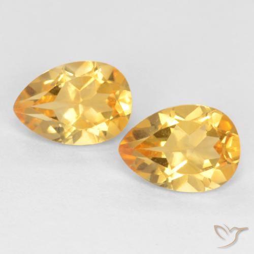 Shop natural 1.34ct Doré Citrine gems, En forme de poire, from Brésil at GemSelect. In stock, global shipping!