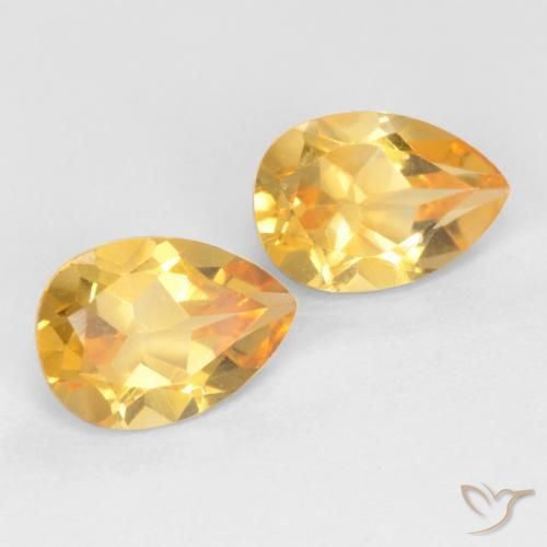 Shop natural 1.34ct Doré Citrine gems, En forme de poire, from Brésil at GemSelect. In stock, global shipping!