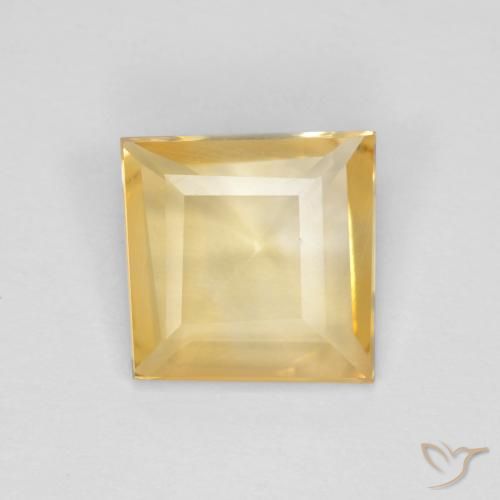 1.17ct Naturel Or Citrine, Carré, VS