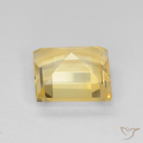 Citrine Doré naturelle Carré, 2.01 ct, VS