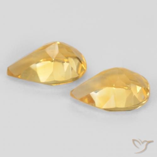 Shop natural 1.23ct Or Citrine gems, En forme de poire, from Brésil at GemSelect. In stock, global shipping!