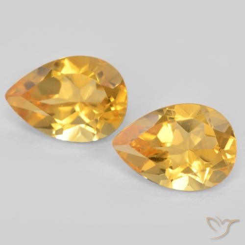 Shop natural 1.29ct Doré Citrine gems, En forme de poire, from Brésil at GemSelect. In stock, global shipping!