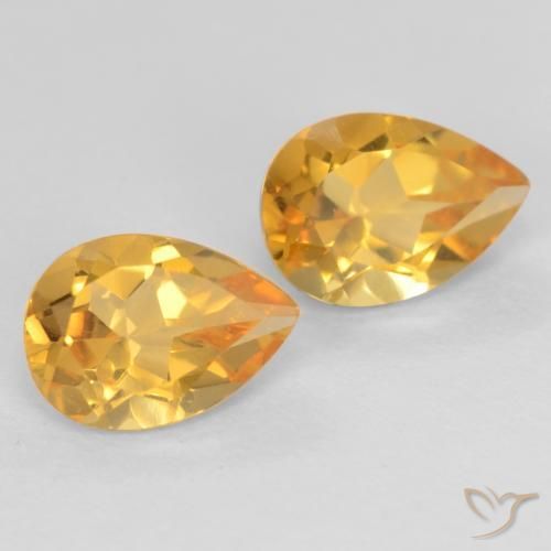 Shop natural 1.29ct Doré Citrine gems, En forme de poire, from Brésil at GemSelect. In stock, global shipping!