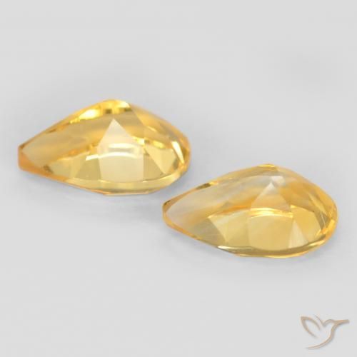 Shop natural 1.25ct Or Citrine gems, En forme de poire, from Brésil at GemSelect. In stock, global shipping!