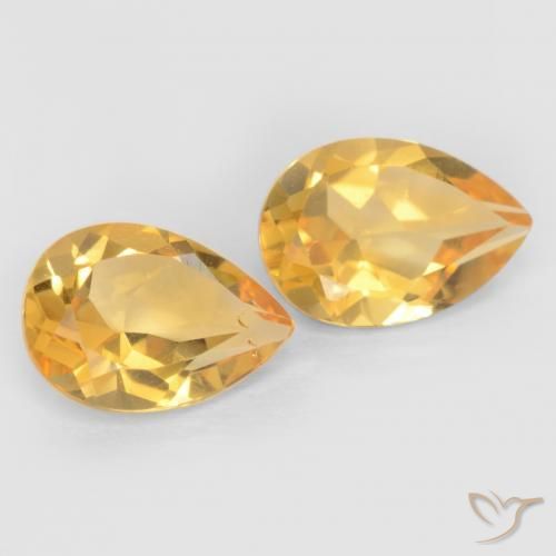 Shop natural 1.28ct Or Citrine gems, En forme de poire, from Brésil at GemSelect. In stock, global shipping!