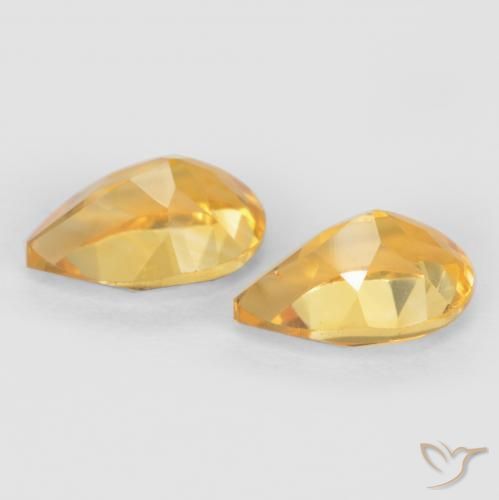 Shop natural 1.28ct Or Citrine gems, En forme de poire, from Brésil at GemSelect. In stock, global shipping!