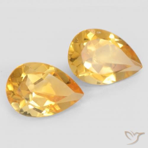 Shop natural 1.28ct Or Citrine gems, En forme de poire, from Brésil at GemSelect. In stock, global shipping!