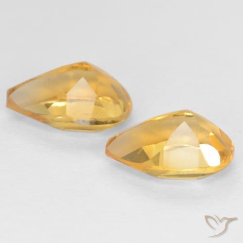 Shop natural 1.28ct Or Citrine gems, En forme de poire, from Brésil at GemSelect. In stock, global shipping!