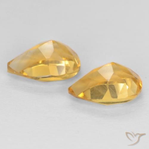 Shop natural 1.37ct Or moyen Citrine gems, En forme de poire, from Brésil at GemSelect. In stock, global shipping!