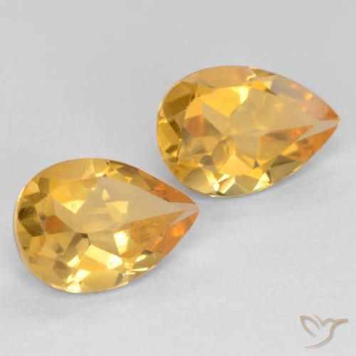 Shop natural 1.19ct Doré moyen-foncé Citrine gems, En forme de poire, from Brésil at GemSelect. In stock, global shipping!