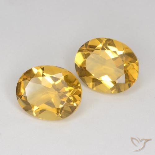 Shop natural 6.11ct Doré Citrine gems, ovale, from Brésil at GemSelect. In stock, global shipping!