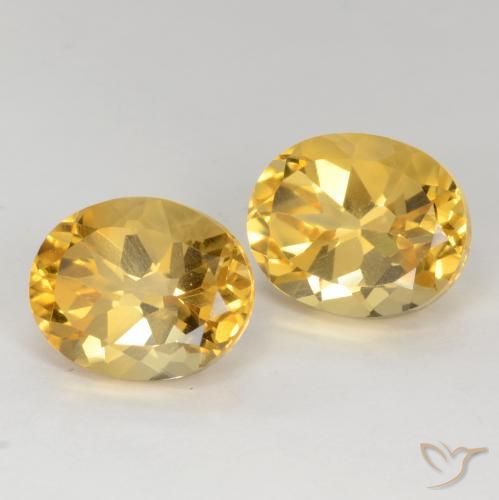 Shop natural 7.87ct Doré moyen Citrine gems, ovale, from Brésil at GemSelect. In stock, global shipping!