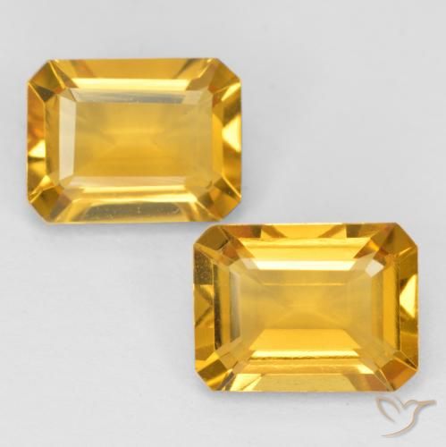 Shop natural 2.78ct Doré moyen Citrine gems, Octogone / coupe Émeraude, from Brésil at GemSelect. In stock, global shipping!