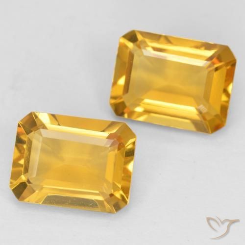 Shop natural 2.78ct Doré moyen Citrine gems, Octogone / coupe Émeraude, from Brésil at GemSelect. In stock, global shipping!