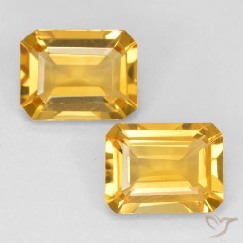Shop natural 2.83ct Doré moyen Citrine gems, Octogone / coupe Émeraude, from Brésil at GemSelect. In stock, global shipping!